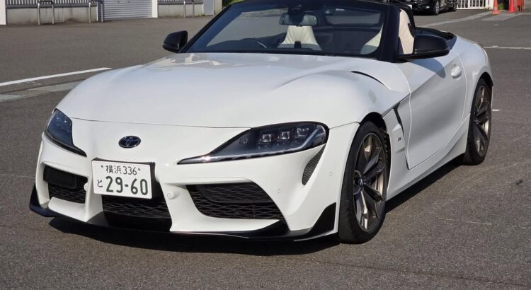 Qui a créé cette magnifique Toyota Supra Cabriolet ? (+images)