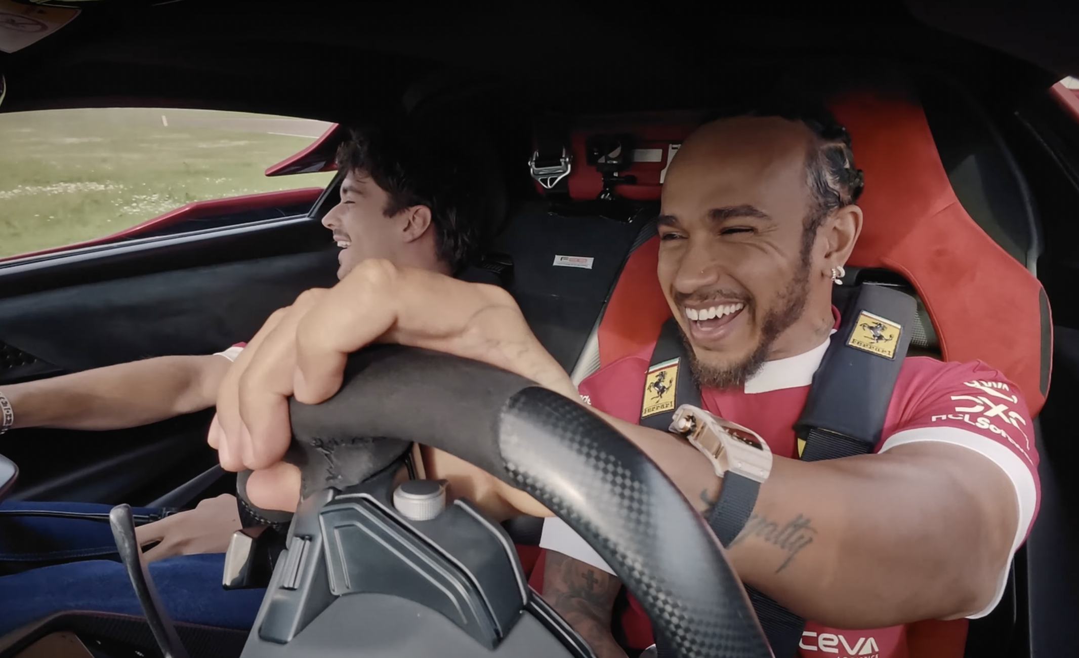 Lewis Hamilton Ferrari F80