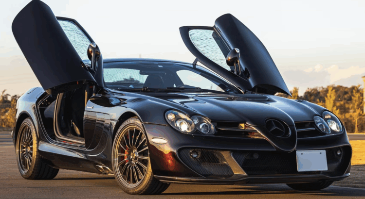 Une des 25 Mercedes SLR McLaren Edition est aux enchères