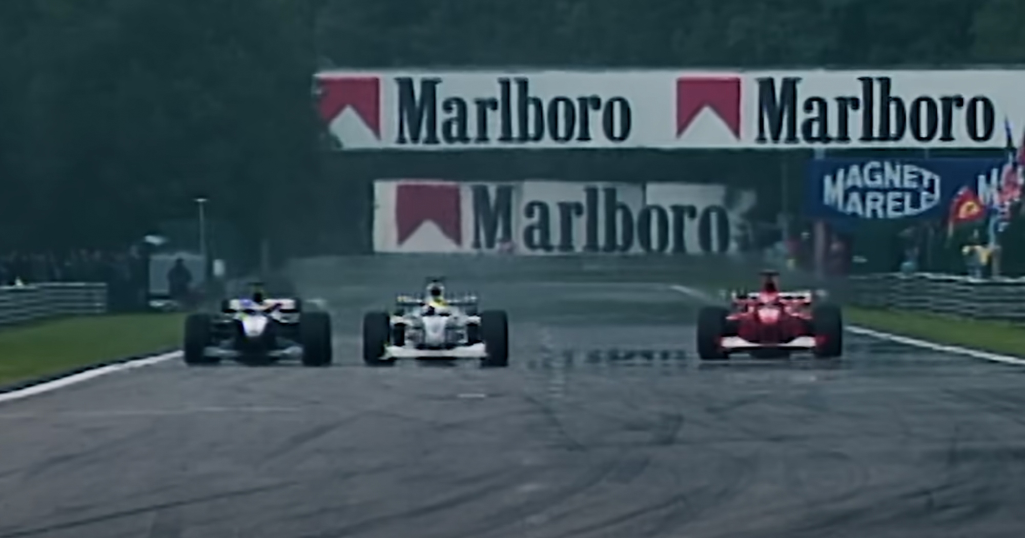 Mika Häkkinen Michael Schumacher F1 McLaren Ferrari Spa Belgique Grand Prix 2000