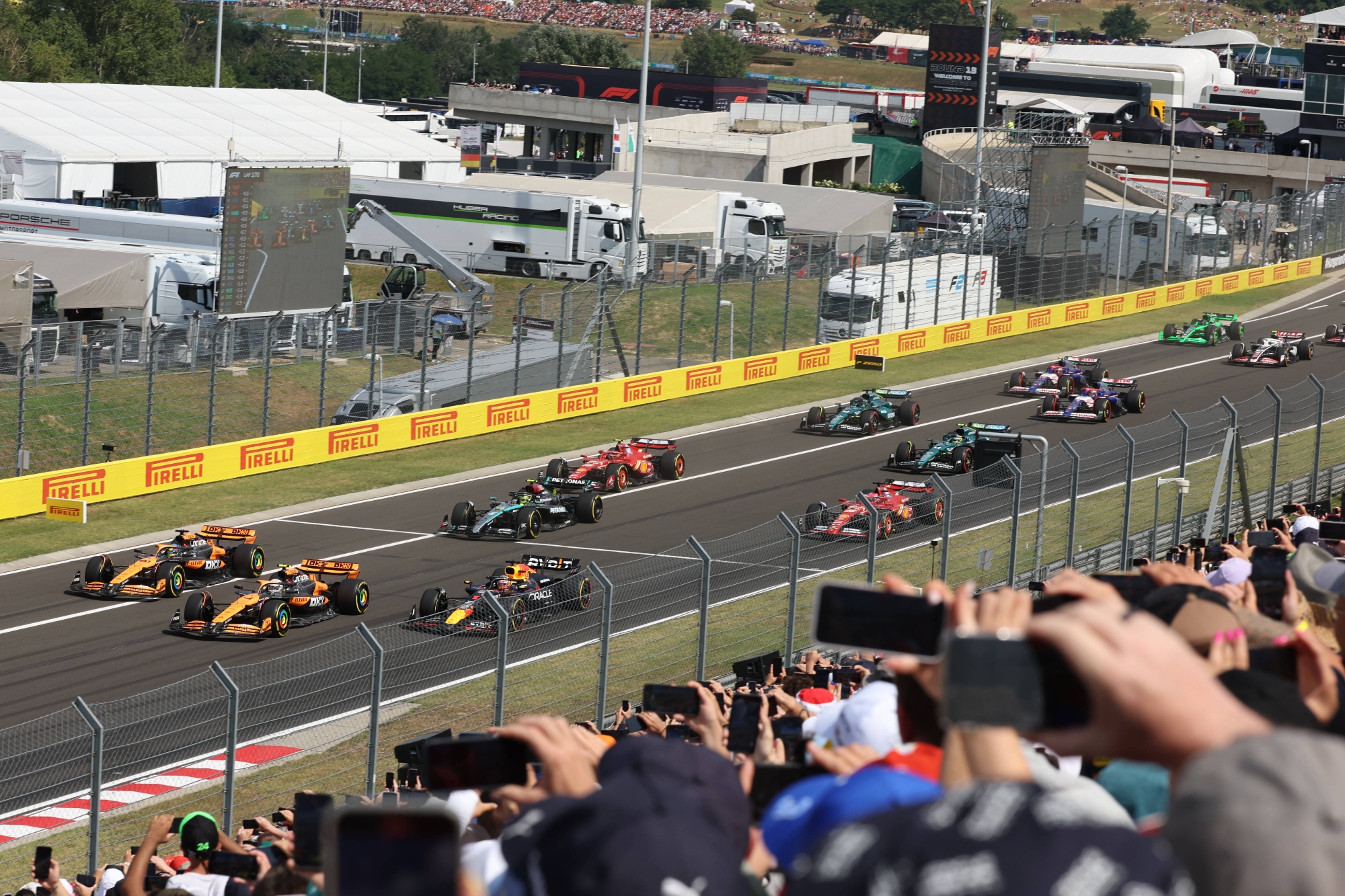 F1 Grand Prix de Hongrie programme TV vendredi 2025