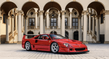 Ferrari F40 LM ench&egrave;res Monterey Car Week