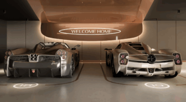 Pagani Tour Miami garage