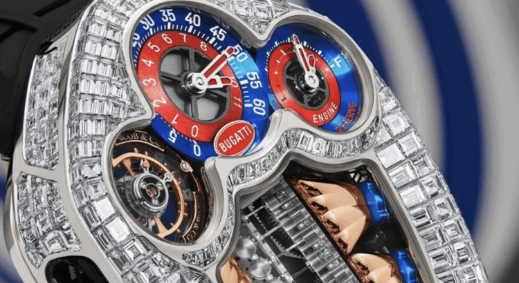 Bugatti sort la montre la plus rare du monde avec un V16