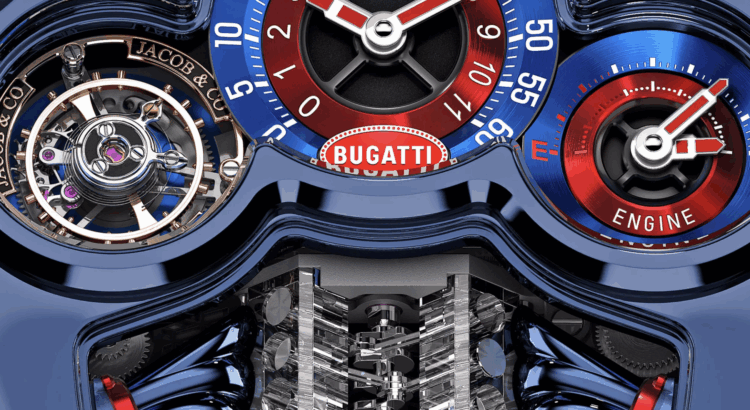 Bugatti sort la montre la plus rare du monde avec un V16