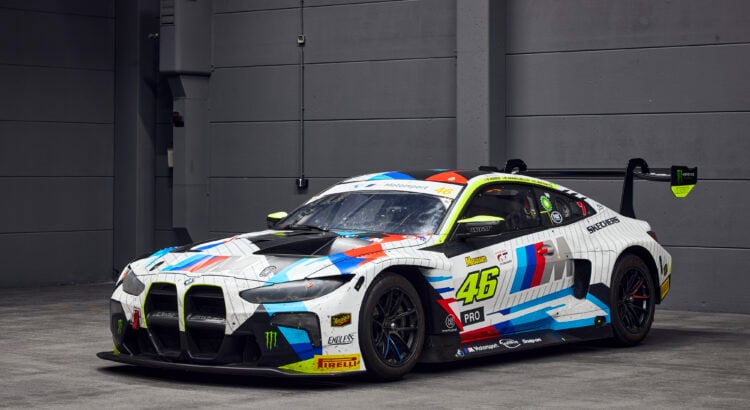 La BMW M4 GT3 de Valentino Rossi cherche un nouveau propriétaire