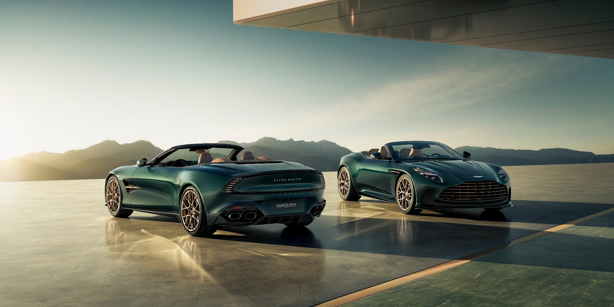 Aston Martin cabriolets DB12 Vanquish Volante 2025