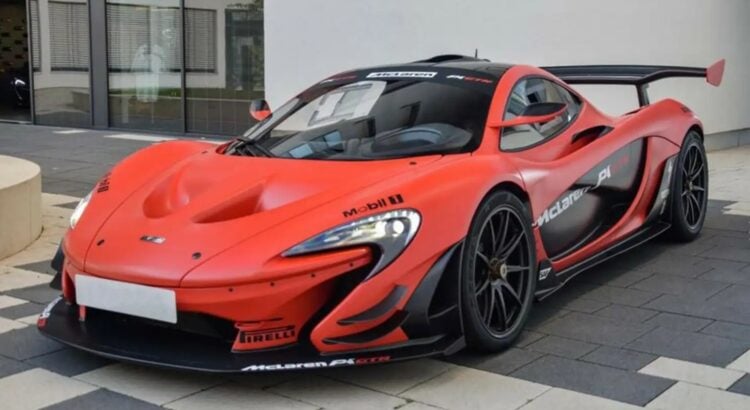 McLaren P1 GTR : une des 35 unités, homologuée pour la route, est à vendre !