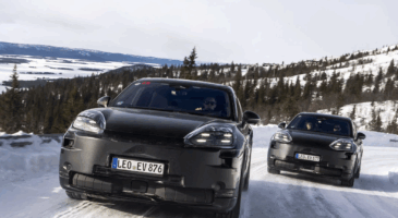 Porsche Cayenne EV test IA