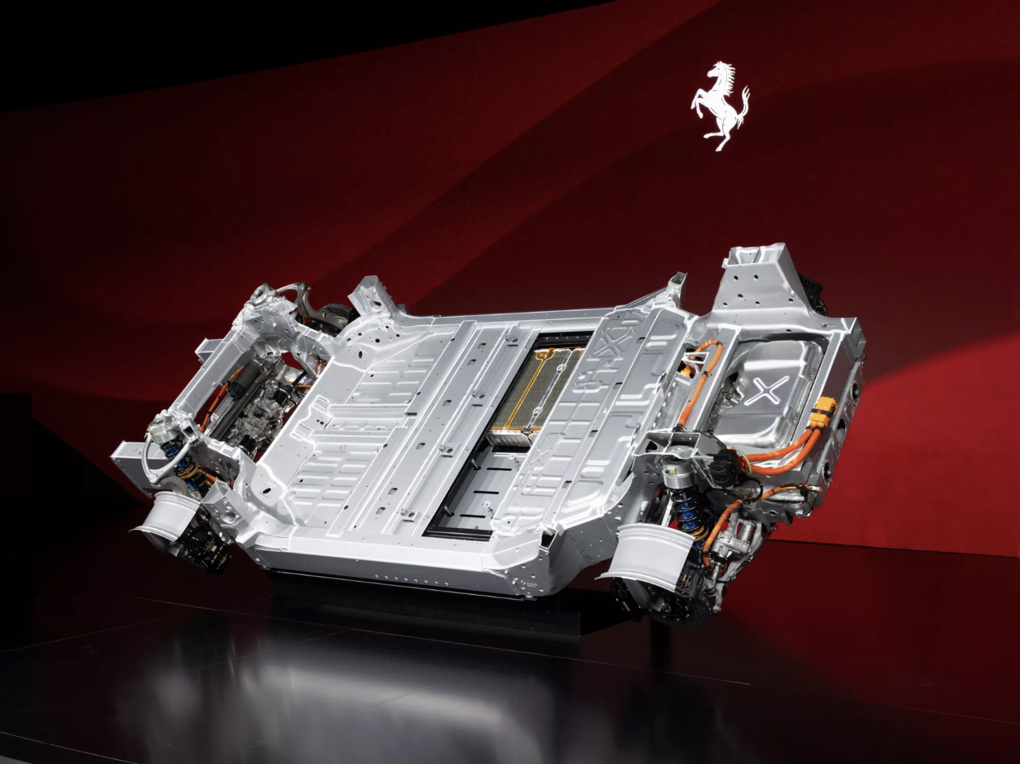 Ferrari Elettrica détails techniques