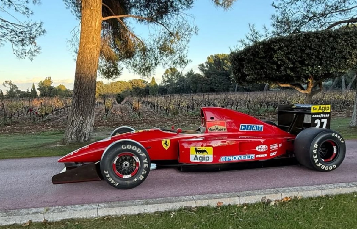 LA STORIA FERRARI F92A #27 Jean Alesi French GP 1992 1/43 SF18/92 EUR