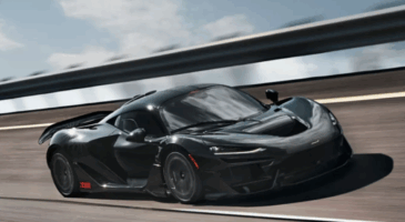 McLaren W1 test Arizona