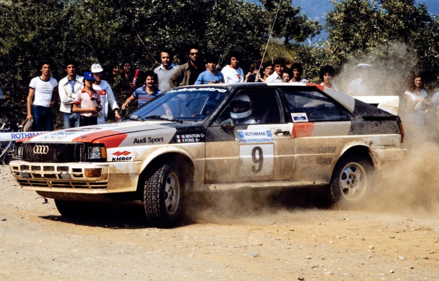 Mich&egrave;le Mouton rallye