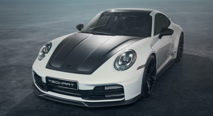 505 chevaux : la Porsche 911 Carrera T revue par Techart devient un vrai missile !