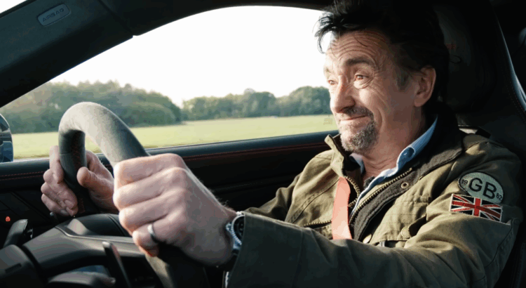 Richard Hammond de retour sur le piste Top Gear avec sa voiture préférée