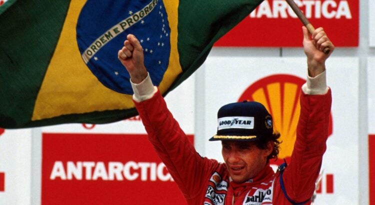 Ayrton Senna : sa mythique McLaren MP4/6, victorieuse au Brésil 1991, aux enchères !