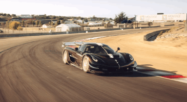 Koenigsegg Sadair's Spear record Laguna Seca