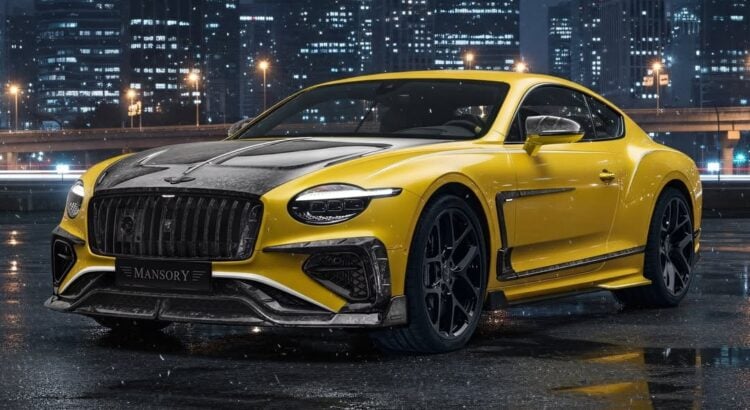 La Bentley Continental GT revue par Mansory : un style toujours plus excessif !