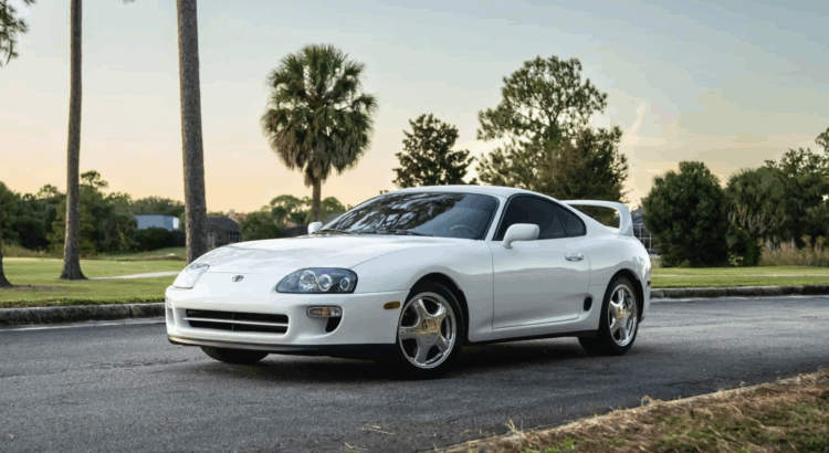 Toyota Supra : cet exemplaire flambant neuf de 1998 est à vendre