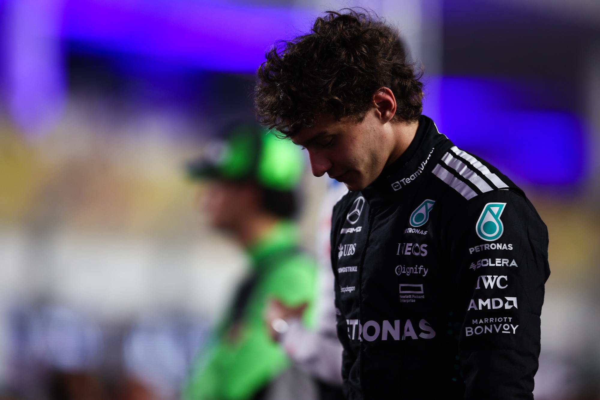 F1 Kimi Antonelli Mercedes Qatar 2025