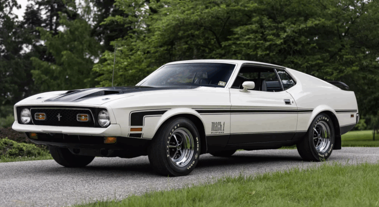 Cette Ford Mustang Mach 1 n'a eu qu'un seul propriétaire en 49 ans