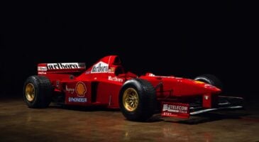 Michael Schumacher F1 Ferrari F310 B 1997 ench&egrave;res