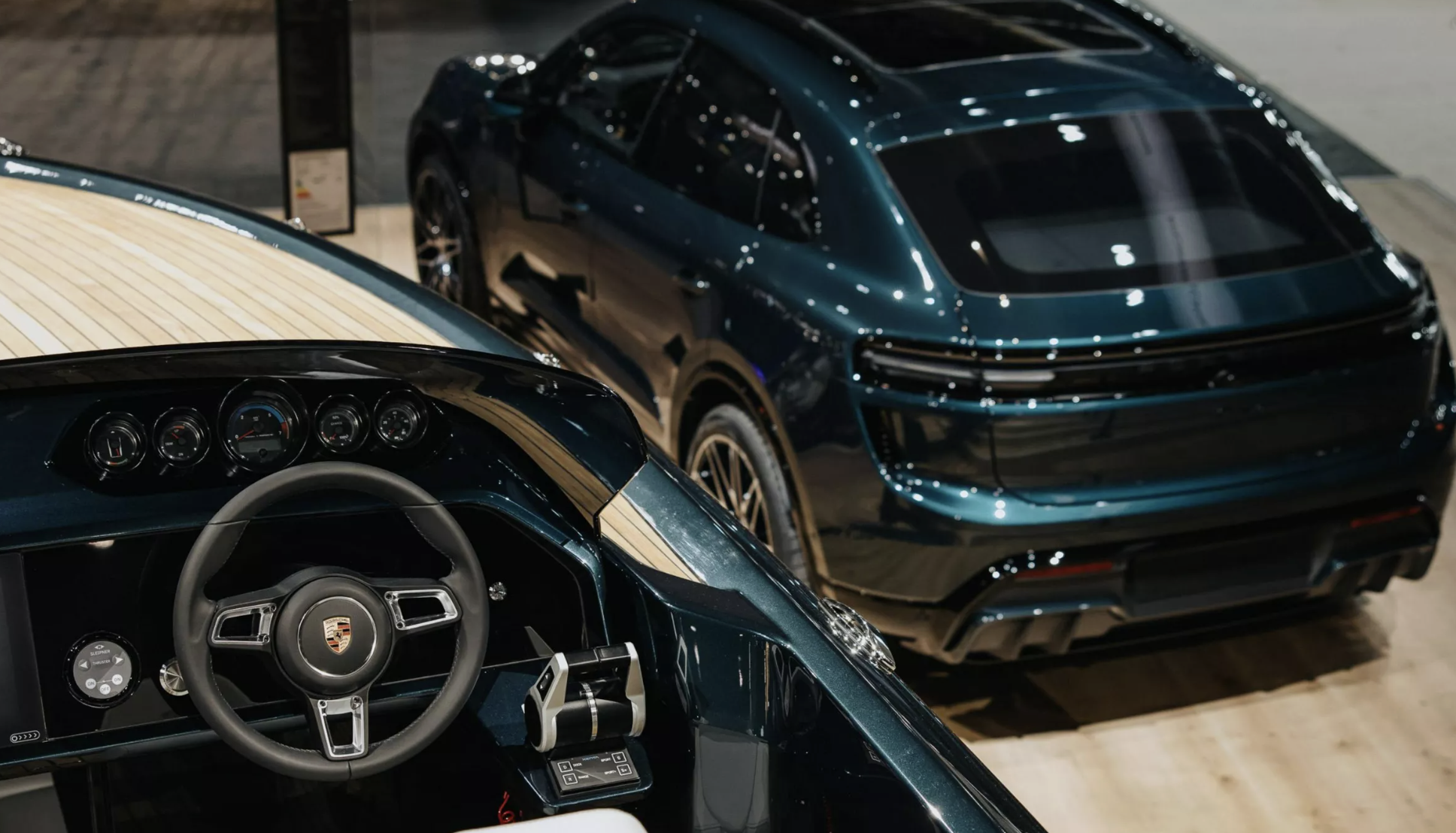 Macan Turbo Concept Lago : quand Porsche transforme un SUV électrique en yacht roulant (+images)