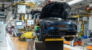 Porsche Cayenne Electric ligne de production