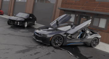 BMW i8 6 cylindres en ligne