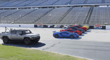 GMC Hummer EV vs Supercars