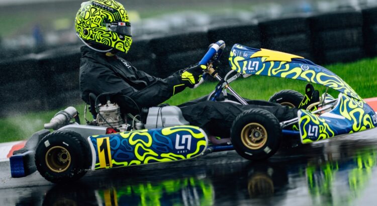 Lando Norris Karting design sp&eacute;cial Champion du monde F1 2026