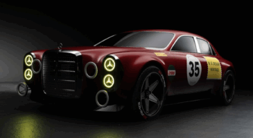 Mercedes-AMG 300 SEL 6.8 Red Pig