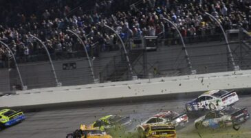 Un crash en NASCAR