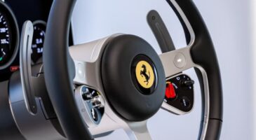 Un volant de Ferrari