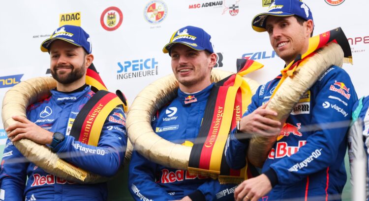 Max Verstappen sur la "Nordschleife" du Nürburgring : les plus belles images de la NLS2 2026