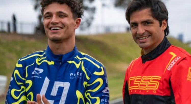 Carlos Sainz + Lando Norris : des retrouvailles inattendues en piste ! (+ vidéo)