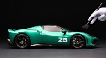 Une miniature Ferrari Amalgam