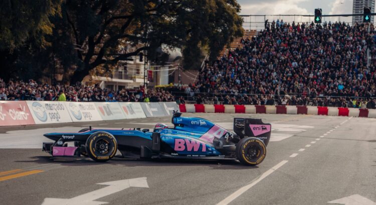 Franco Colapinto Alpine F1 d&eacute;monstration Buenos Aires 2026