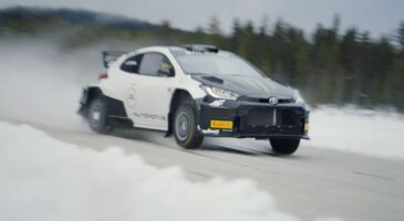 Lando Norris en Toyota Yairs