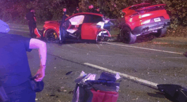 Porsche Cayenne accident coup&eacute; en 2