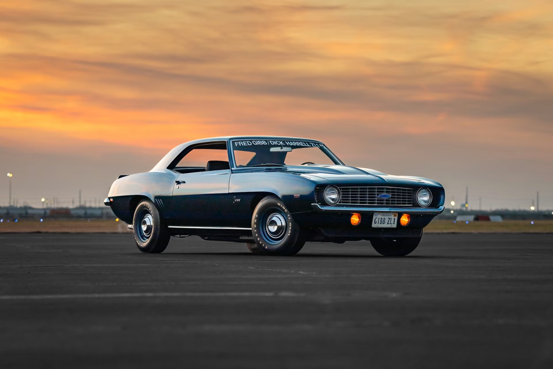 Chevrolet Camaro ZL1 1969 : un exemplaire atteint plus d'un million d'euros aux enchères