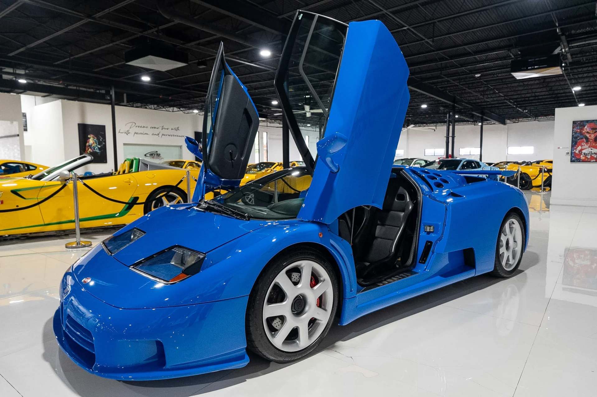 Bugatti EB110 Super Sport (1995): αυτό το σχεδόν νέο μοντέλο προσελκύει δημοπρασίες