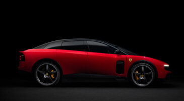 Ferrari Luce profil droit