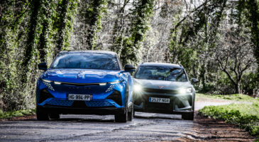 Alpine A390 GT suivie de la Cupra Formentor VZ5