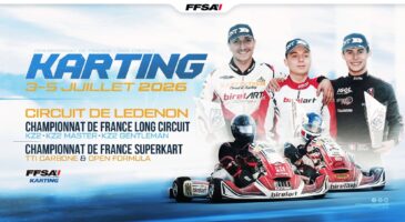 Championnat de France Long Circuit 2026 Karting L&eacute;denon