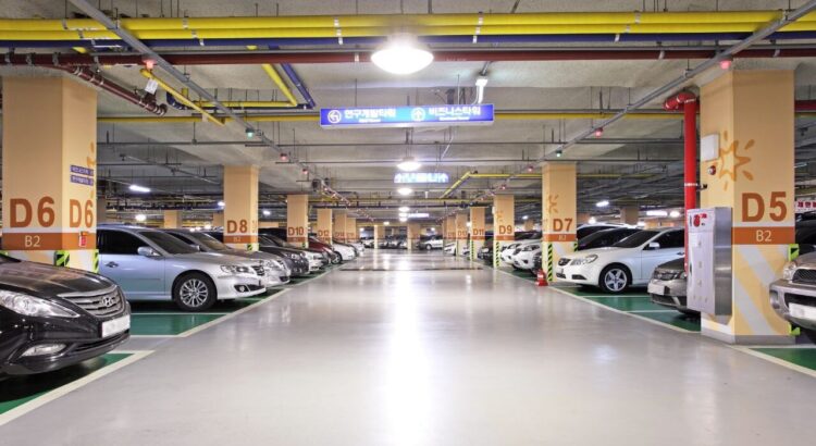 un parking