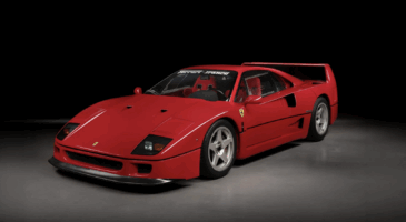 Ferrari F40 am&eacute;lior&eacute;e ench&egrave;res