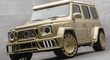 Mercedes Classe G Mansory doré