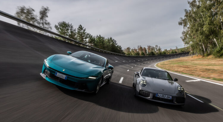 Match Ferrari Amalfi vs Porsche 911 Turbo S : À vos marques !