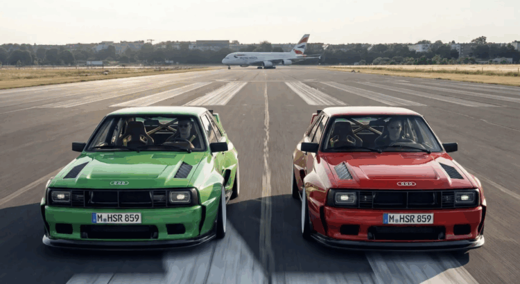 Cette Audi quattro des temps modernes n'a pas été construite sur la base d'un vrai exemplaire